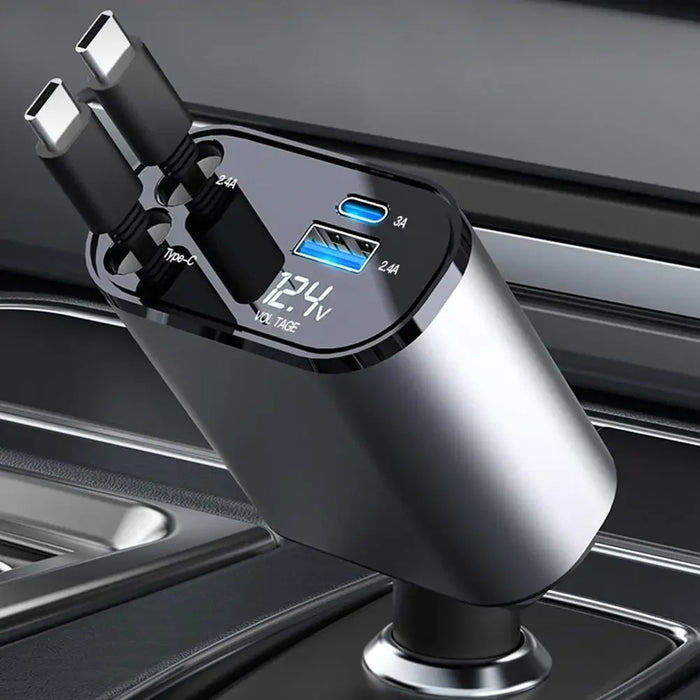 4 in 1 Retractable Charger