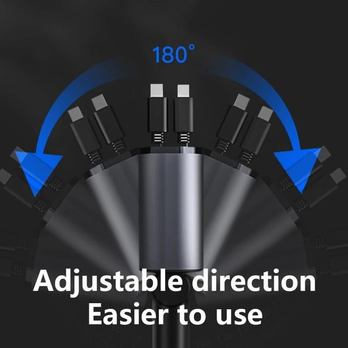 4 in 1 Retractable Charger
